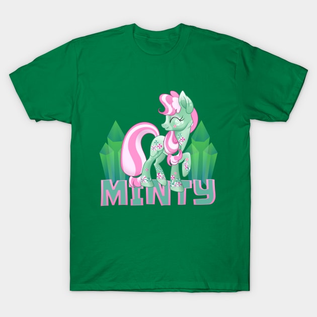 My Little Pony Minty T-Shirt by SketchedCrow